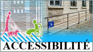 Photo illustrant la rubrique expliquant l'accessibilité des Etablissements Recevant du Public