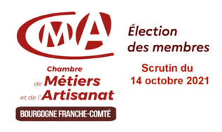 Élections Chambres des Métiers et de l'Artisanat du 1er au 14 octobre 2021 