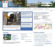 Un nouveau site Internet de l'Etat dans l'Yonne