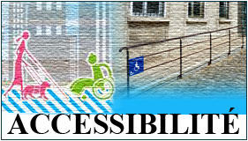 Photo illustrant la rubrique expliquant l'accessibilité des Etablissements Recevant du Public