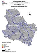 06 septembre 2021 : le département de l'Yonne placé en Vigilance sécheresse