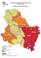 Sécheresse : Maintien des mesures de restriction des usages de l'eau
