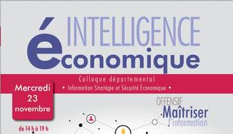 Colloque Intelligence Economique, 23 novembre 2016 de 14h à 19h à la CCI de l’Yonne