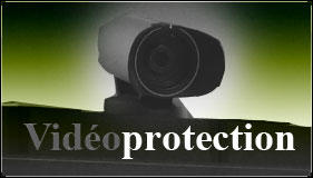 Photomontage pour présenter une caméra illustrant la rubrique Vidéoprotection