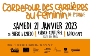 25ème édition du Carrefour des Carrières au Féminin de l’Yonne - Samedi 21 janvier 2023