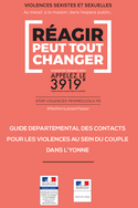 Guide départemental des contacts pour les violences au sein du couple dans l'Yonne