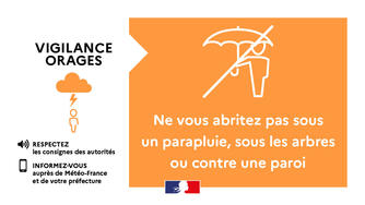 L’Yonne placée en vigilance orange orage ce jeudi 23 juin à compter de 16h :  Soyez très vigilant !